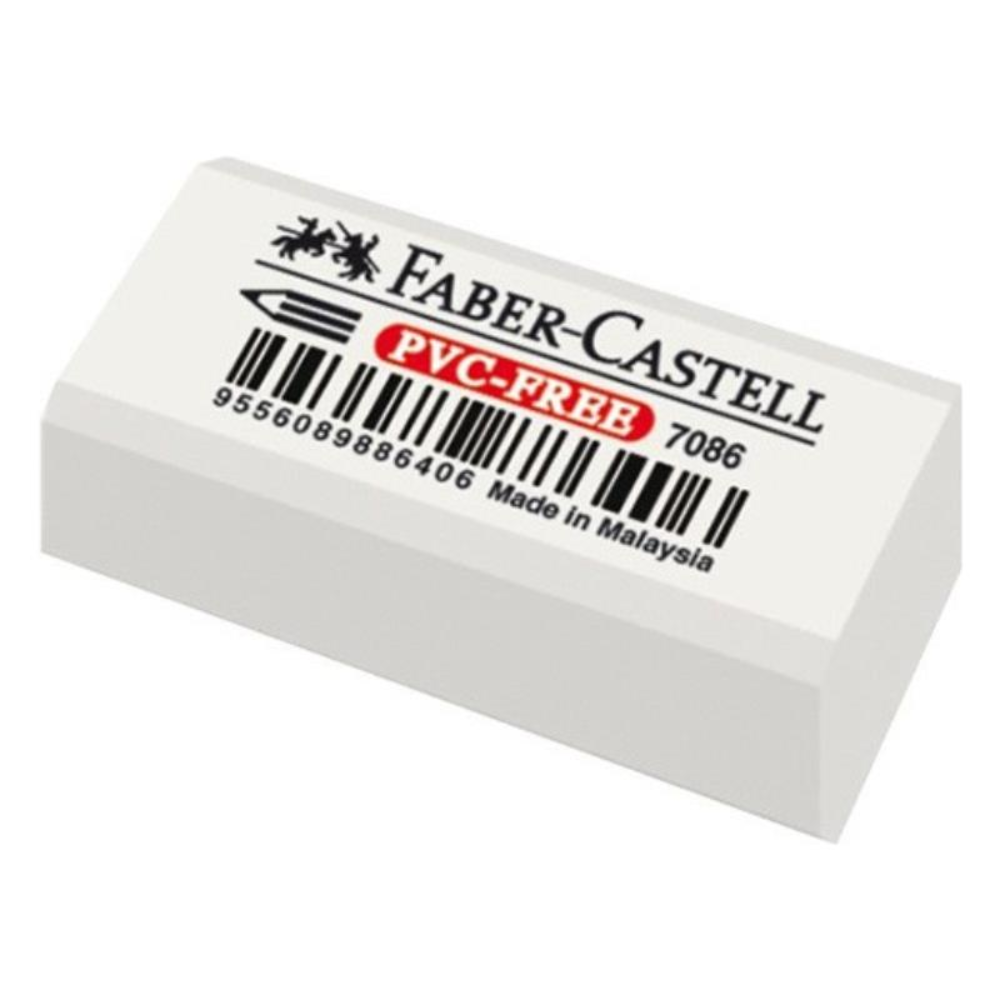 Faber-Castell 7086 Lot de 30 gommes en vinyle