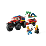 Lego 60412 City 4x4 Kurtarma Botlu İtfaiye Kamyonu