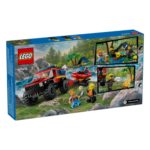 Lego 60412 City 4x4 Kurtarma Botlu İtfaiye Kamyonu