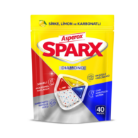 Asperox Sparx Diamond Bulaşık Makinası Tableti 40'lı