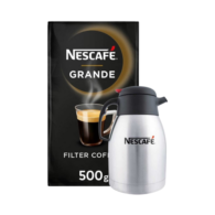 Nescafe Grande Filtre Kahve 500 Gr + Nestle Çelik Termos 1,5 Lt Hediyeli