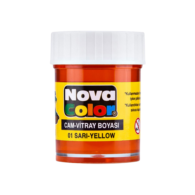 Nova Color NC 149 Su Bazlı Cam Boyası Sarı