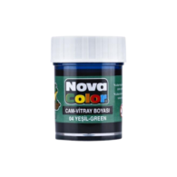 Nova Color NC 150 Su Bazlı Cam Boyası Natürel Yeşil