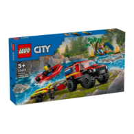 Lego 60412 City 4x4 Kurtarma Botlu İtfaiye Kamyonu