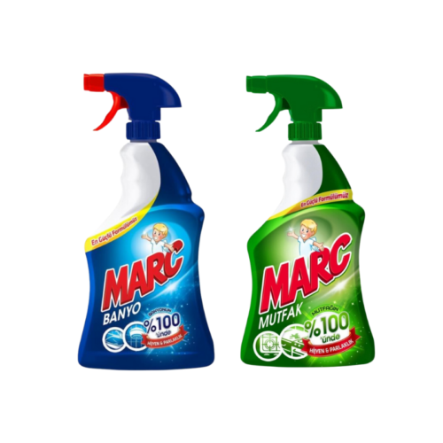 Marc Power Hijyen Sprey Banyo Temizleyicisi 750 Ml + Marc Power Hijyen Mutfak Temizleyici 750 Ml